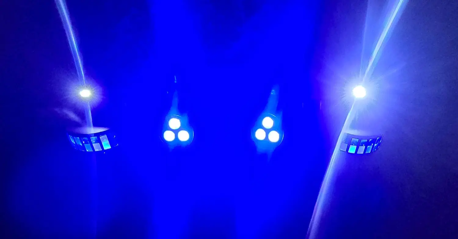  DK-Funkartell - Lichteffekt mit Laser