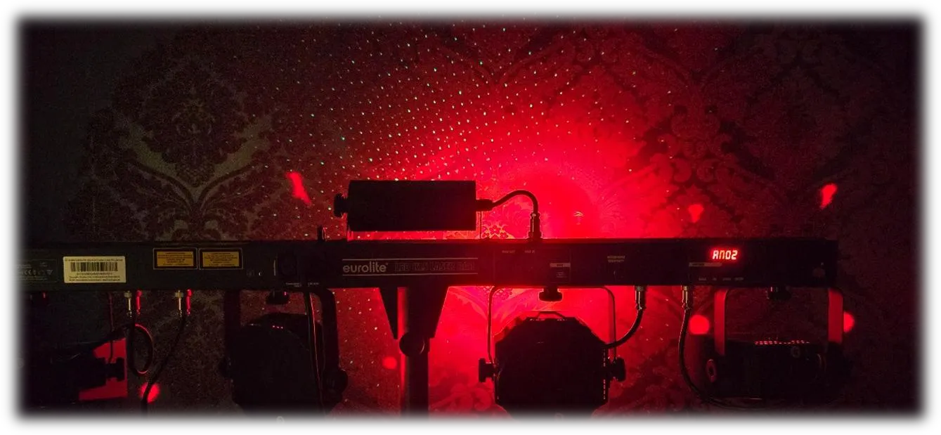 DK-Funkartell - Lichteffekt inkl. Laser